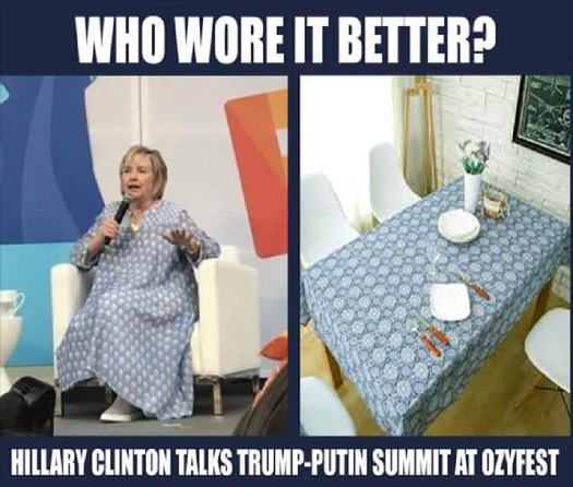 compare and contrast - hillary and tablecloth.jpg